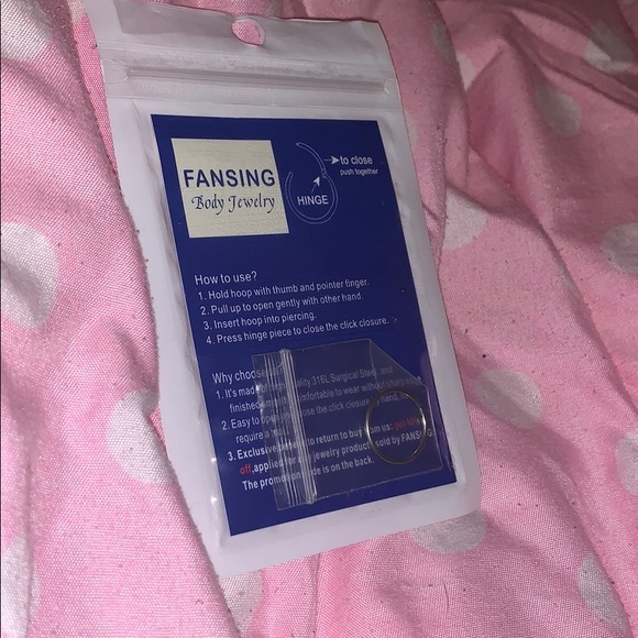 Septum ring 14mm diameter, 16-gage - Picture 1 of 2